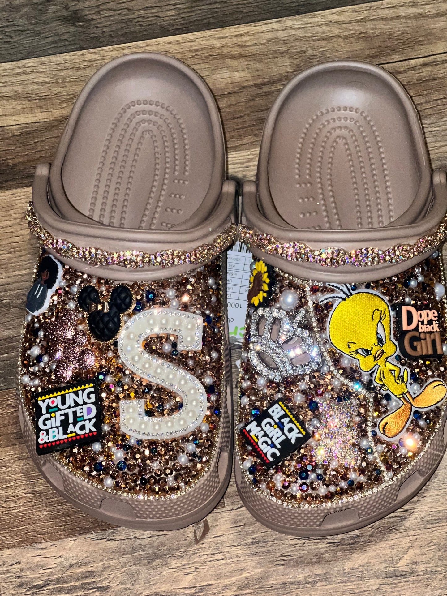 Tee's Bling Shoes