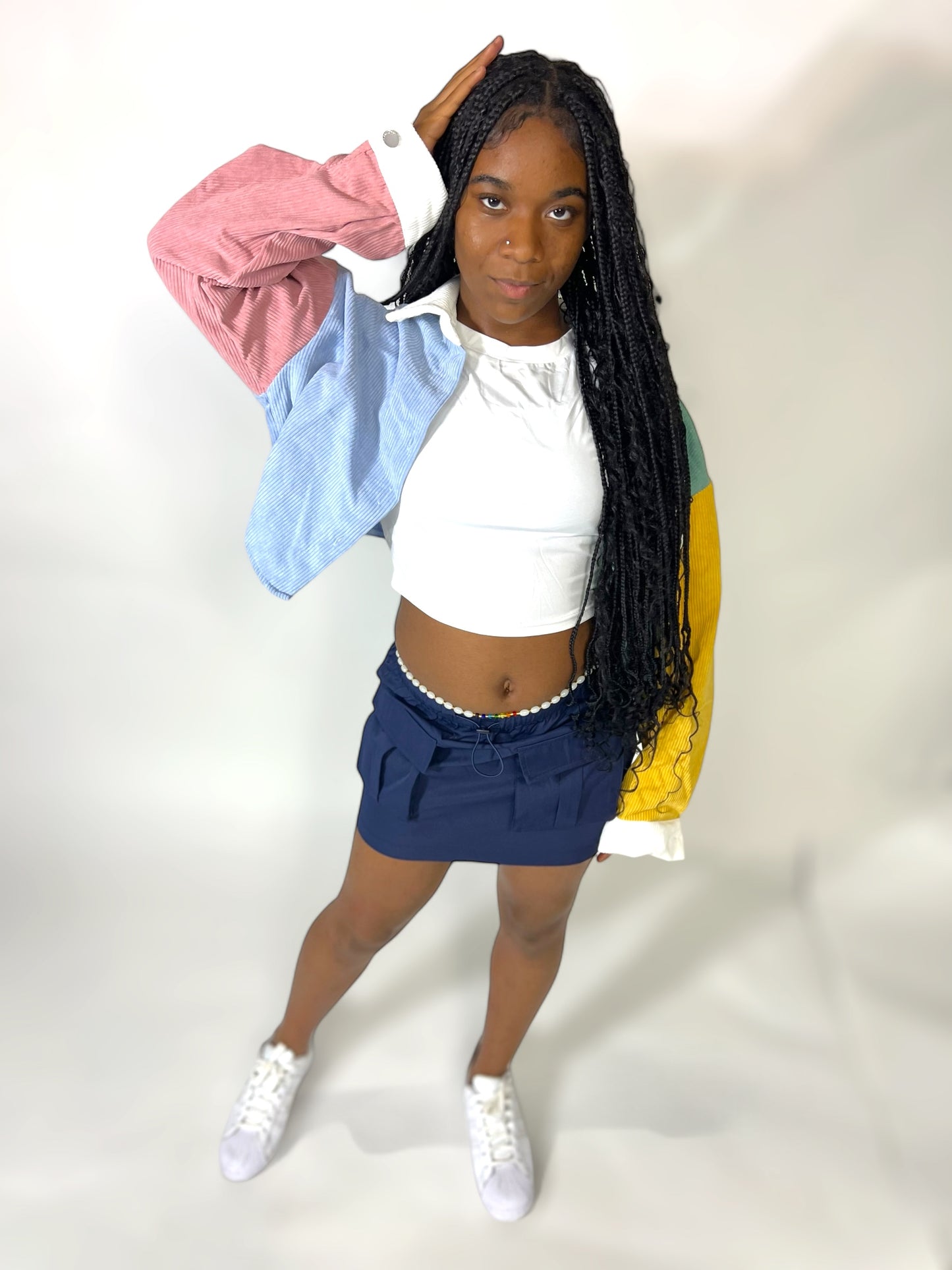 Tee's Corduroy Patchwork Jacket