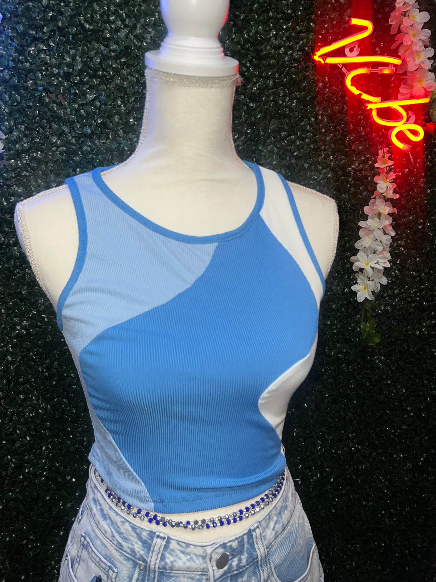 Triwave Crop Top