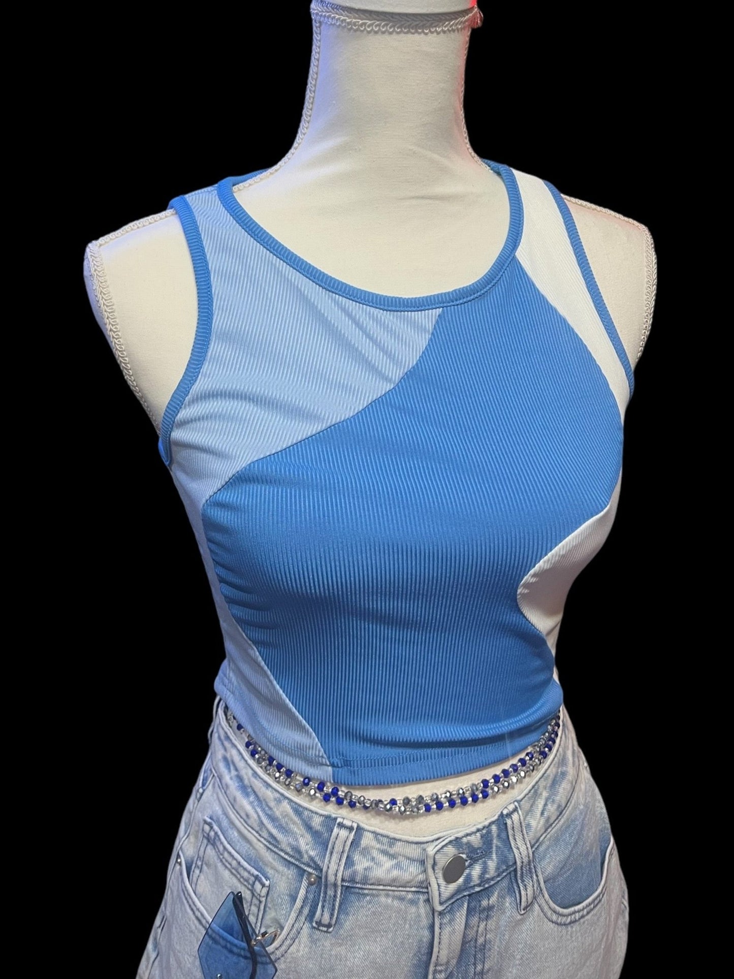 Triwave Crop Top