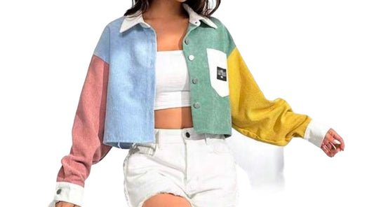 Tee's Corduroy Patchwork Jacket